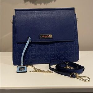 Nicole Lee Royal Blue Crossbody Bag